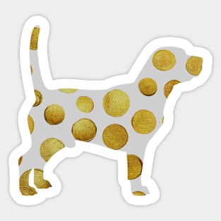 dog pattern Sticker